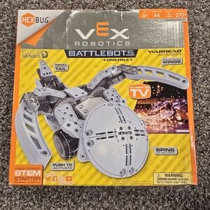 HEXBUG VEX Robotics Battlebots Warhead Construct Kit - White & Gray